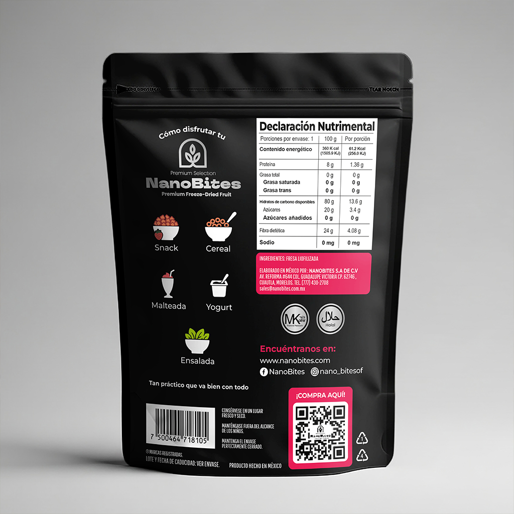 Fresa Liofilizada 25 g